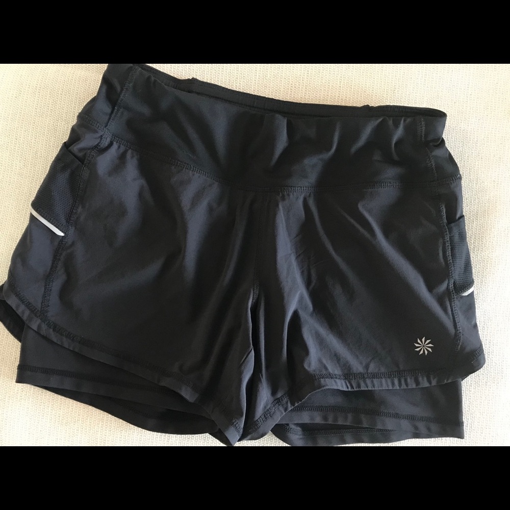 Athleta Ready Set 2 in 1 Shorts